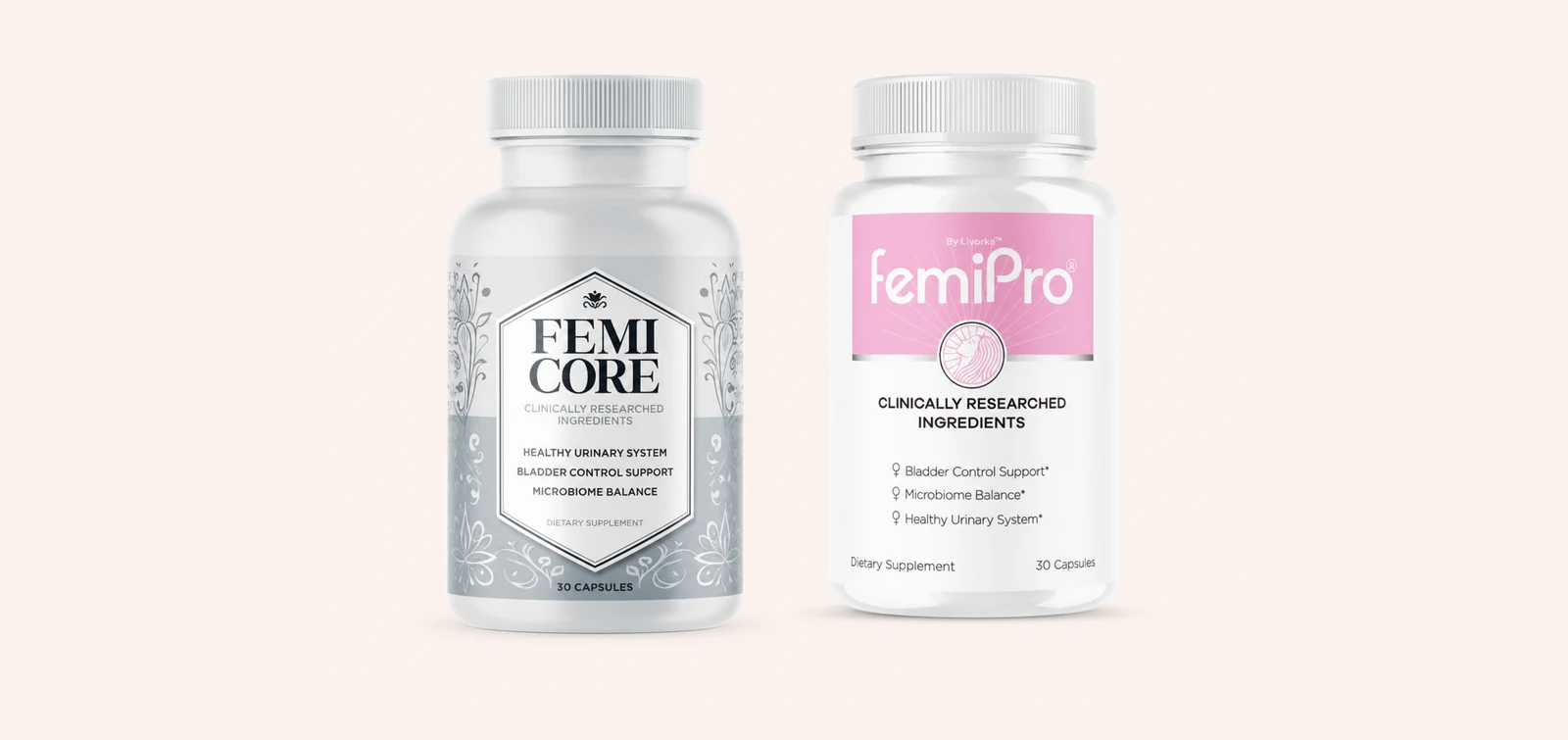 FemiCore vs FemiPro: Which Bladder Supplement Is Better?